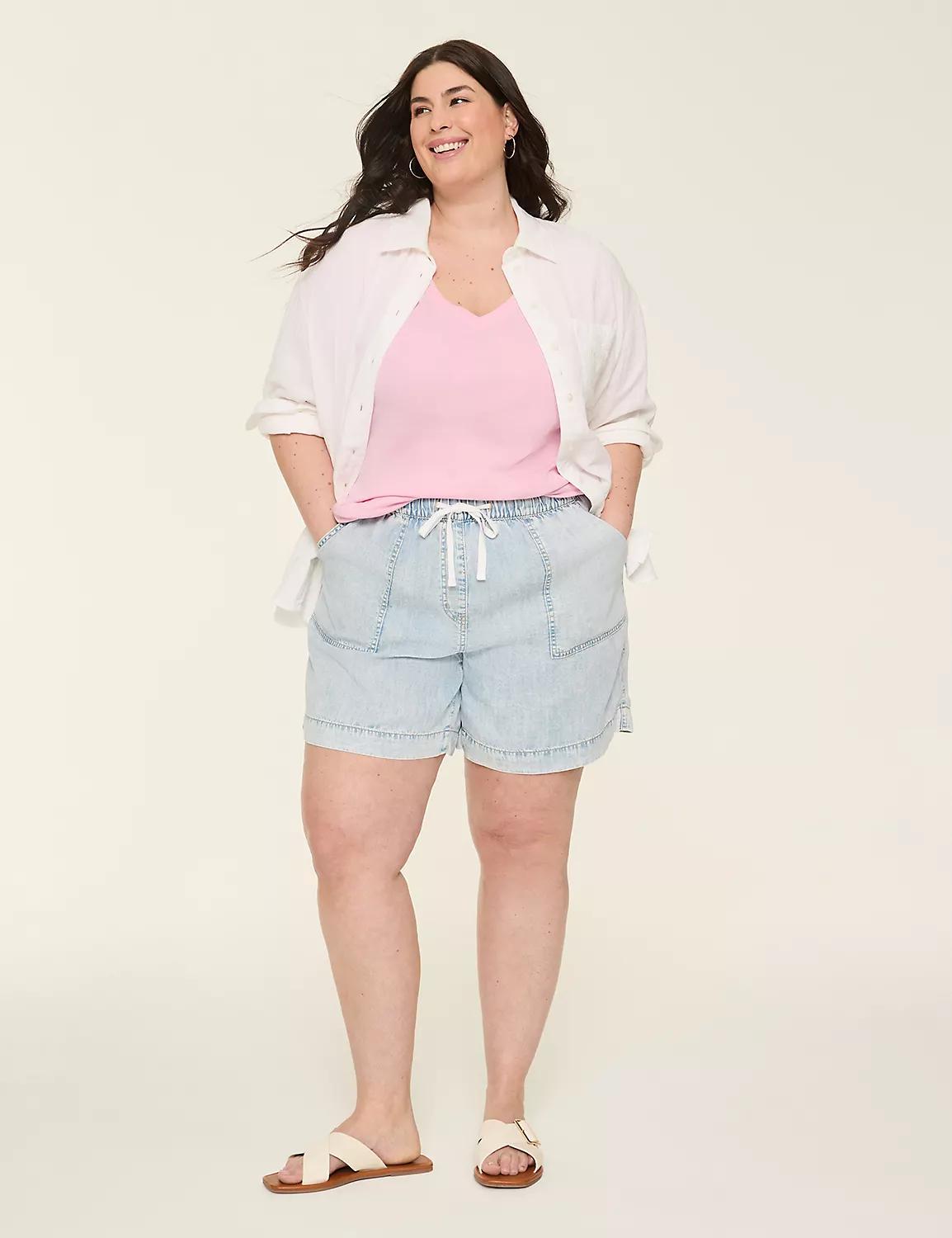 Perfect Sleeve V-Neck Tee Product Image