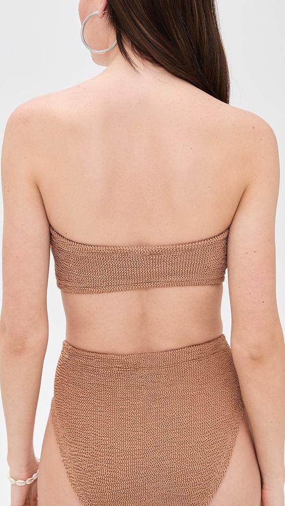 Hunza G Jean Bikini Top | Shopbop Product Image