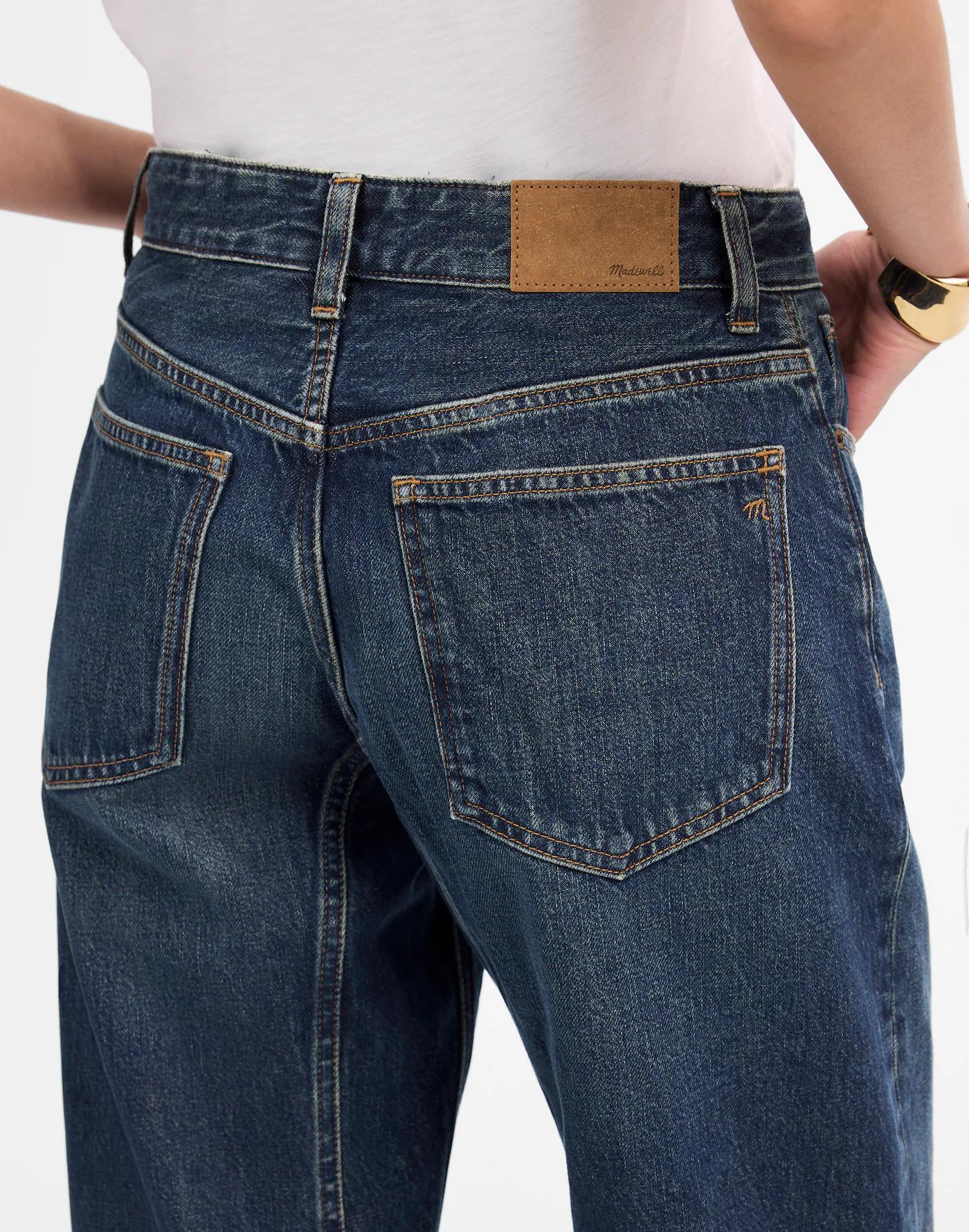 The Darted Barrel-Leg Jean Product Image