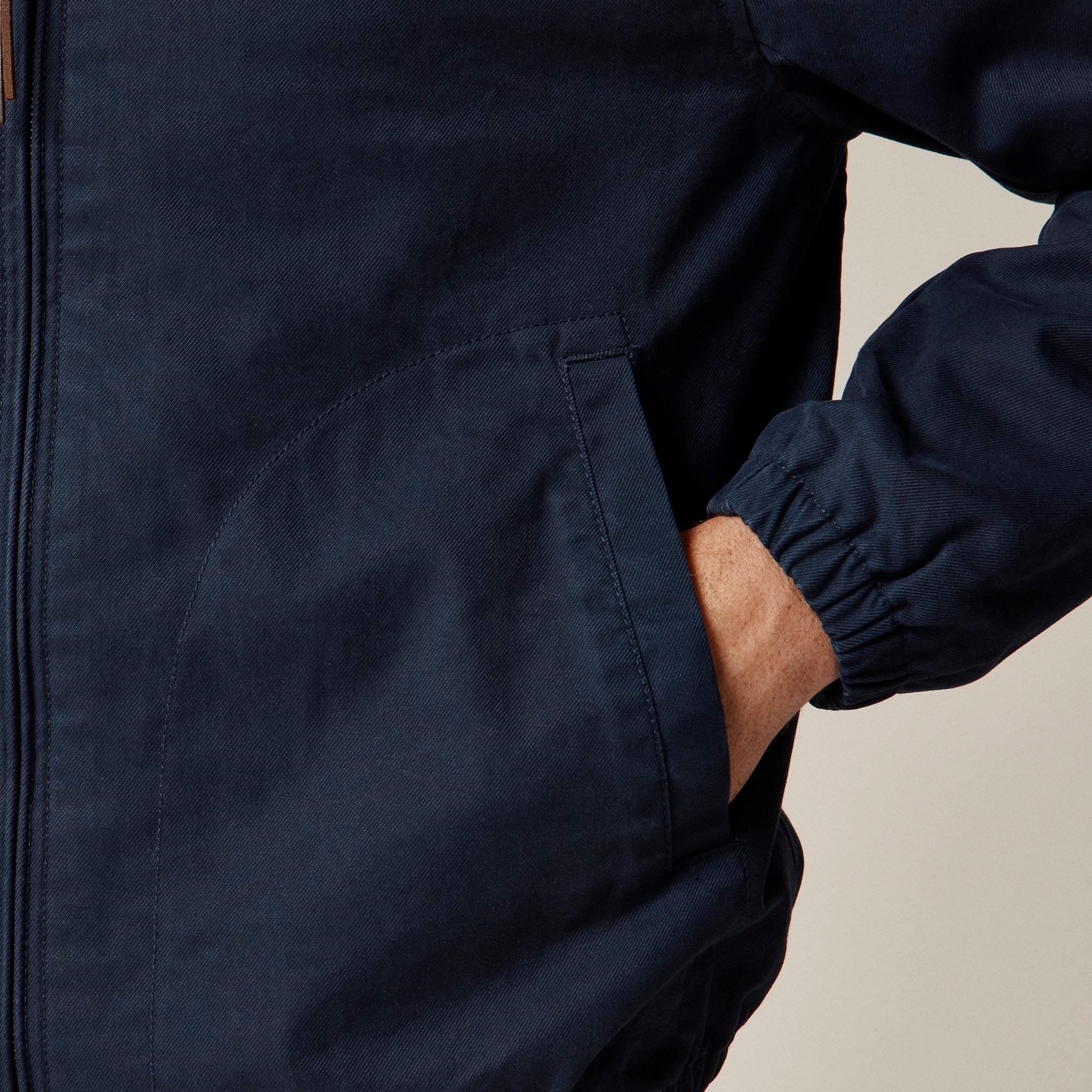 Harrington jacket in cotton twill Product Image