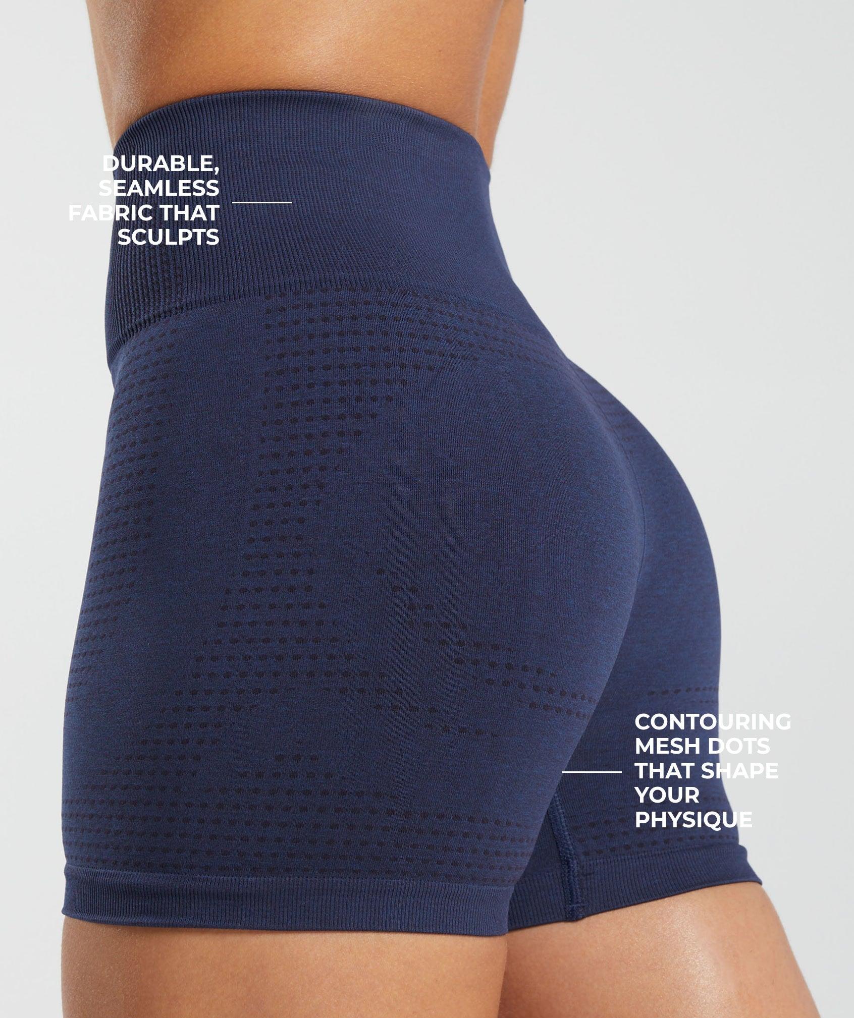 Gymshark Vital Shorts - Heavy Blue Marl Female Product Image