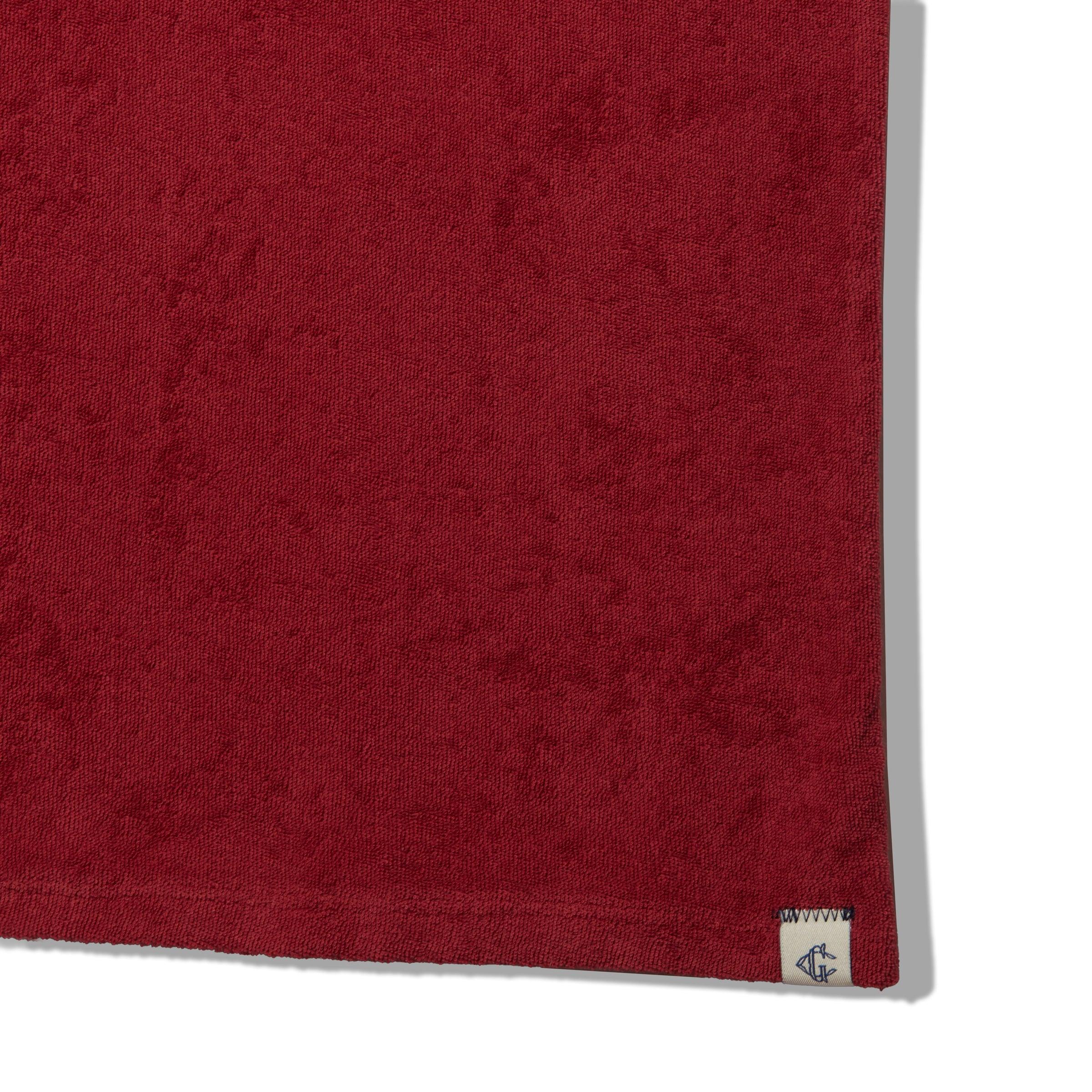 Riviera Terry Polo - Brick Red Product Image