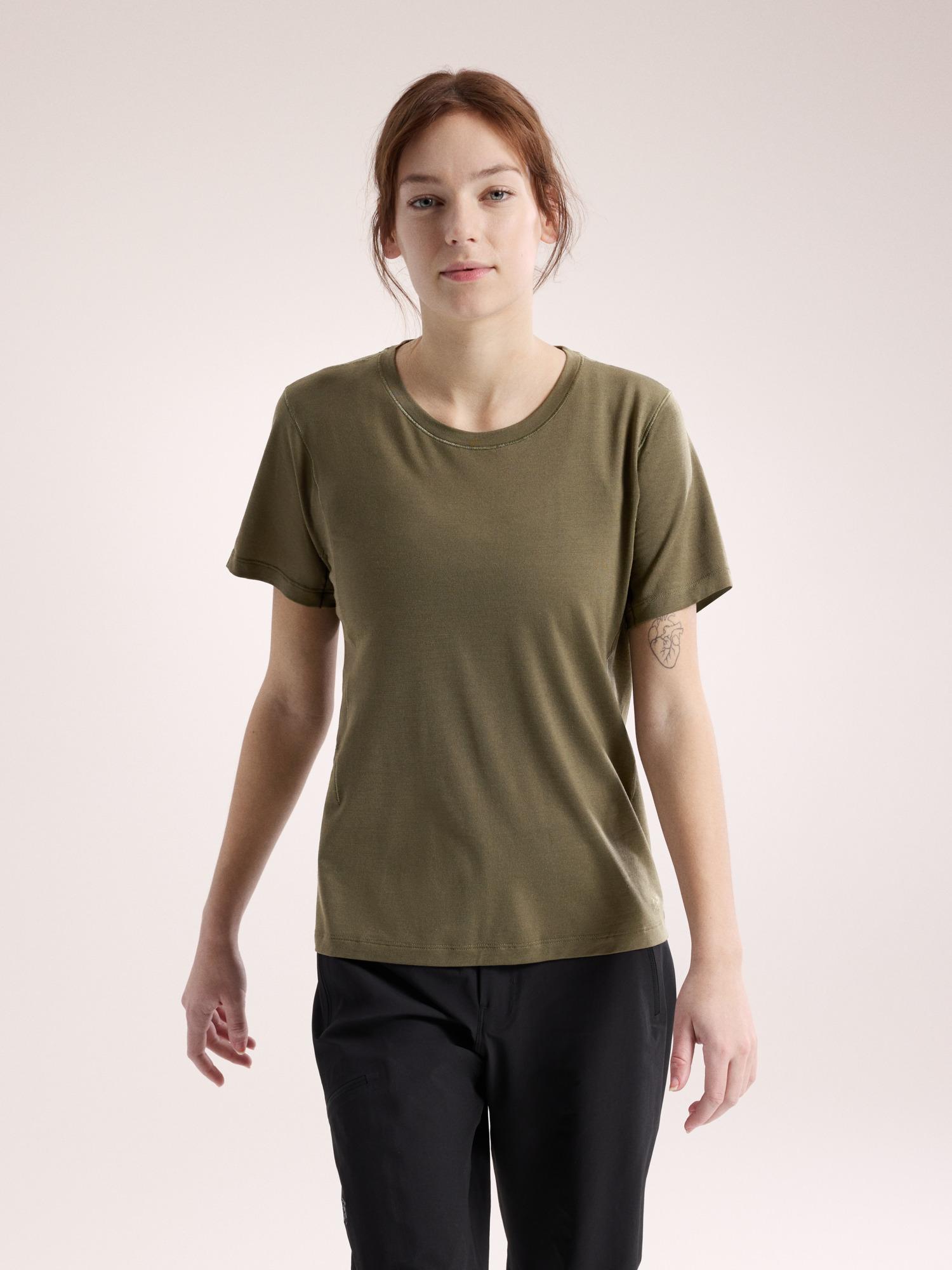 Lana Merino Wool Crew Shirt SS Women's Product Image