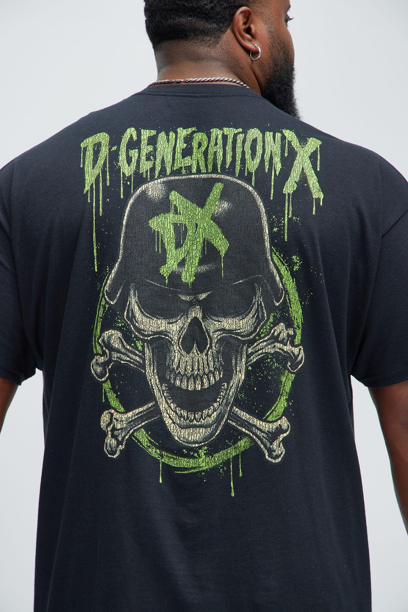 WWE D Generation X Short Sleeve Tee - Black Product Image