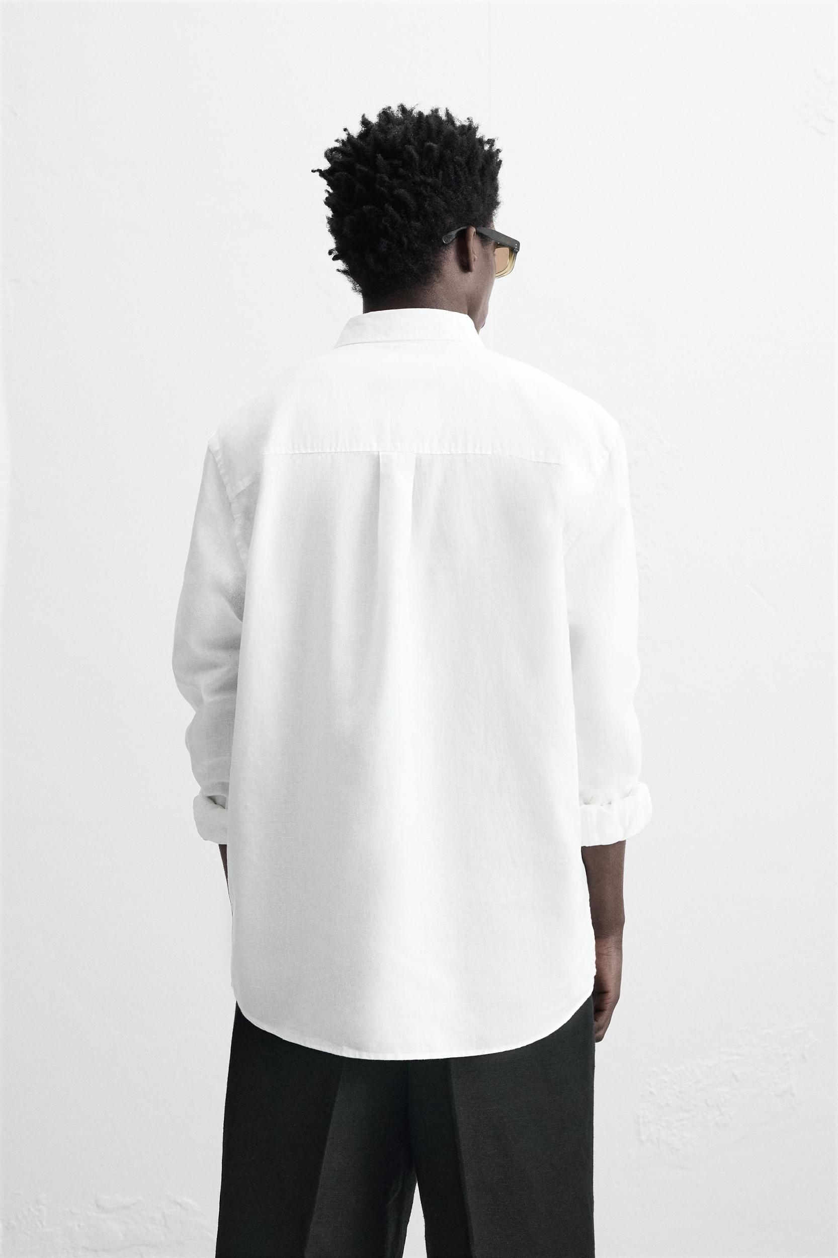 LINEN - COTTON SHIRT Product Image
