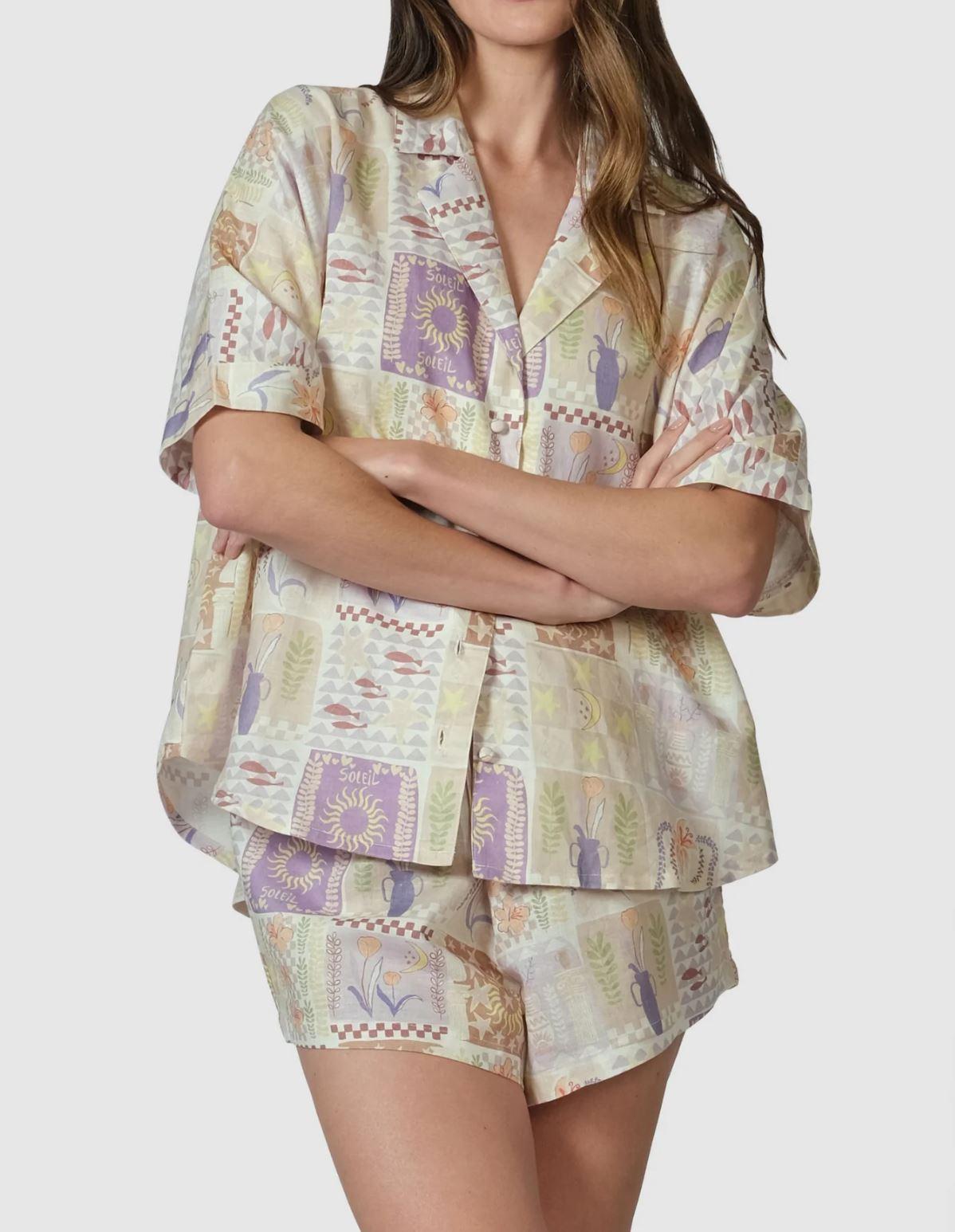 Walnut Tropez Shirt-Soleil Product Image