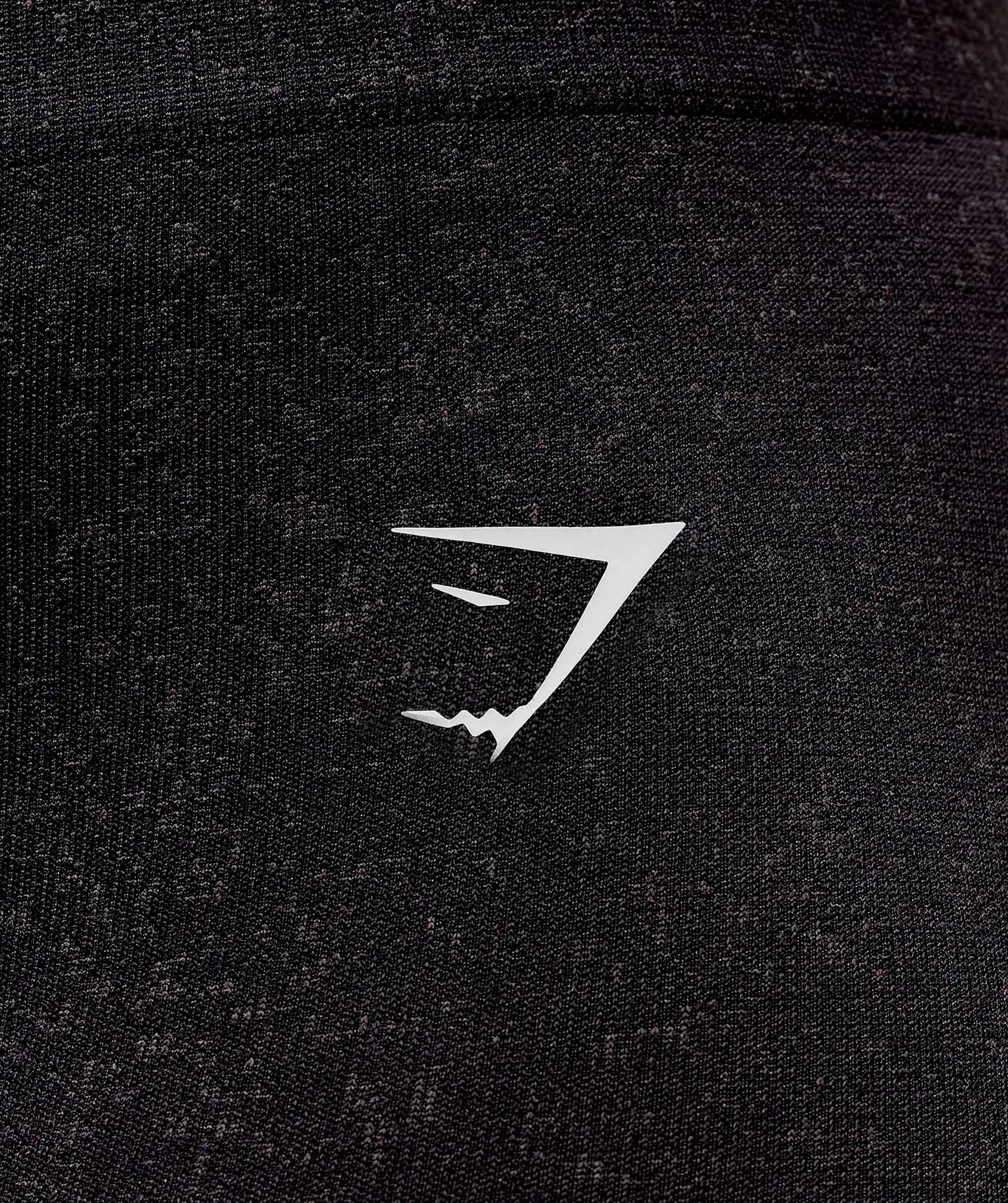 Gymshark Adapt Fleck Seamless Shorts - Black/Smokey Grey Female Product Image