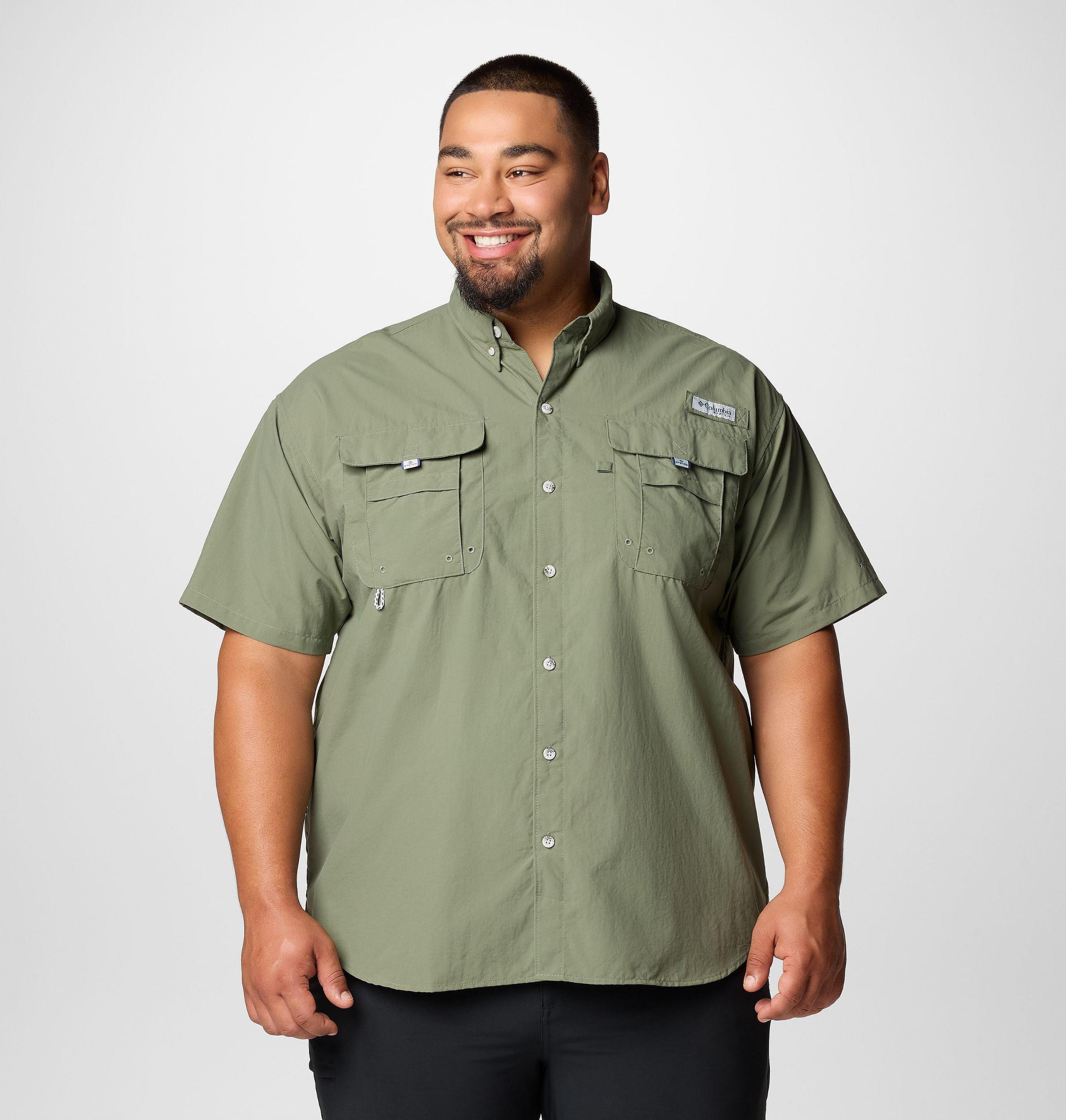 Columbia Men s PFG Bahama II Short Sleeve Shirt - Big- Product Image
