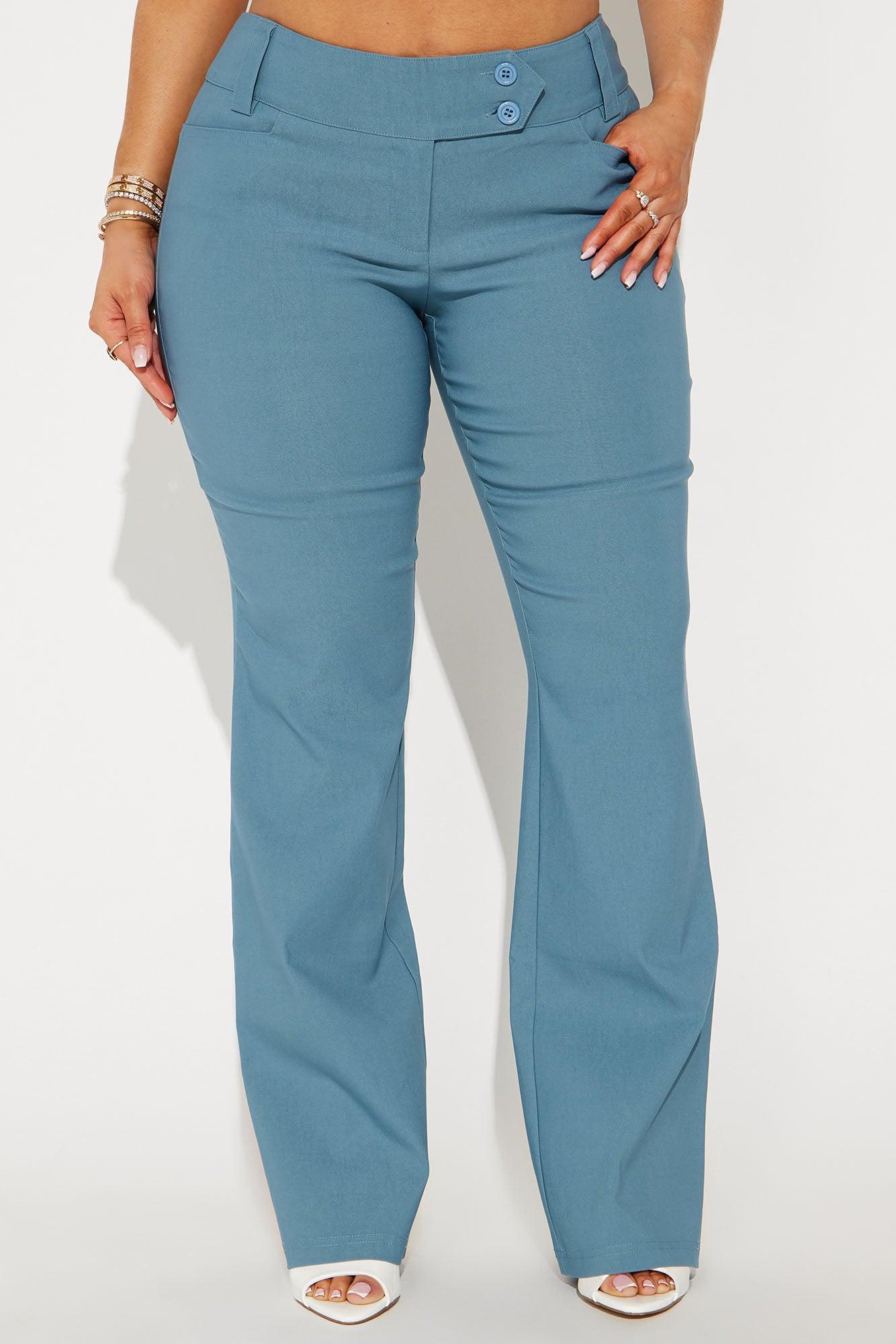 Rou Flare Pant - Blue Product Image