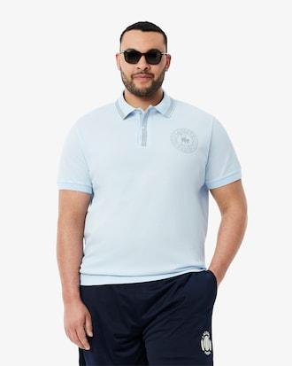 Men's Regular Fit L.12.12 Badge Print Polo Product Image