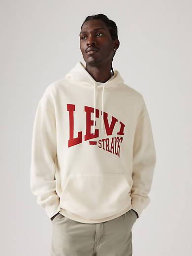 Relaxed Fit Graphic Hoodie Sweatshirt Product Image