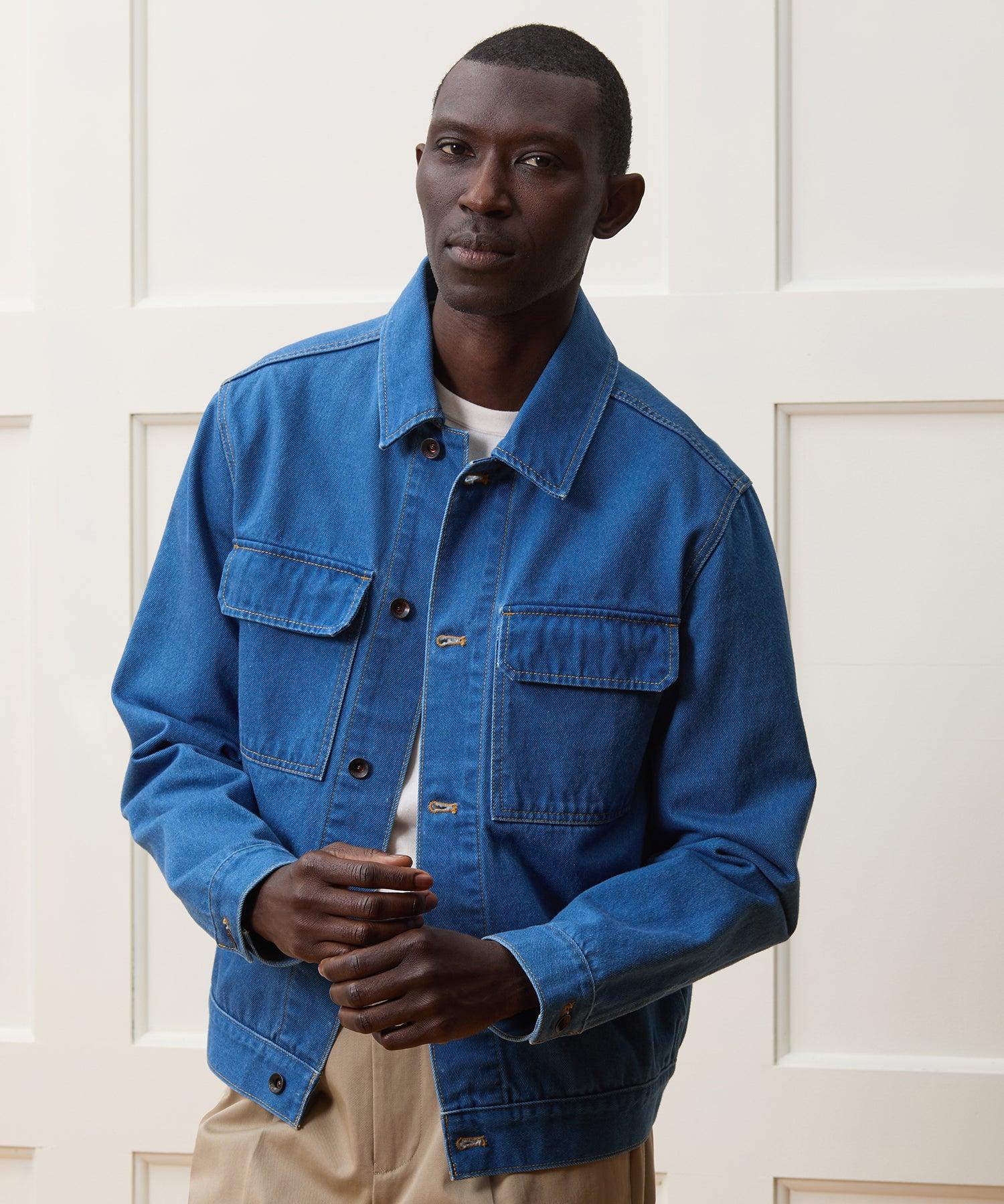 Denim Worker Jacket Product Image