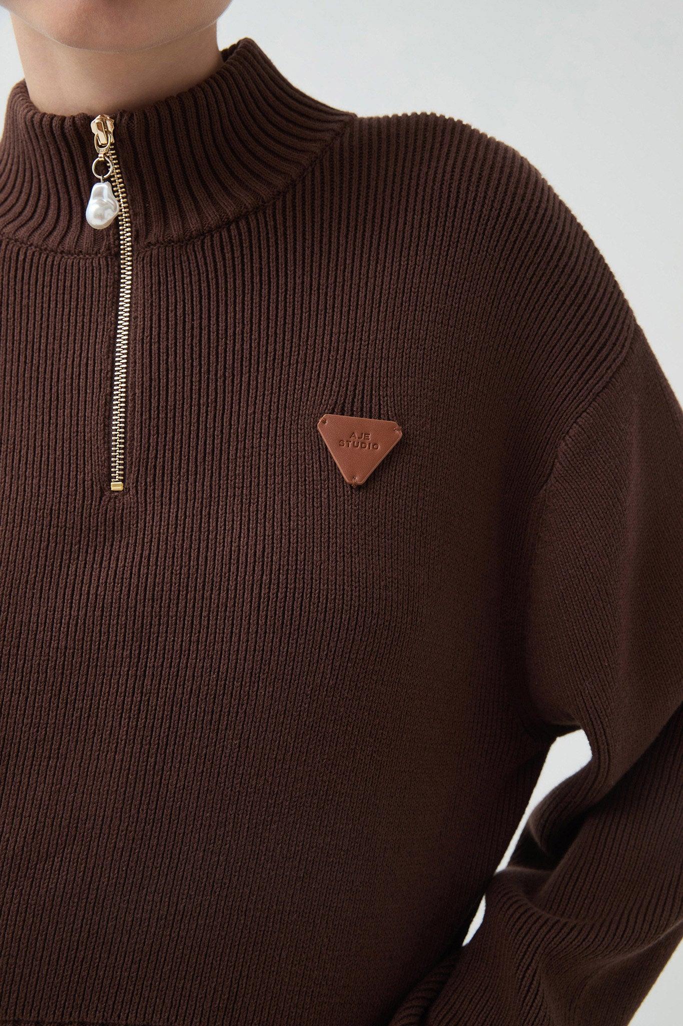 Naia 1/4 Zip Knit Product Image