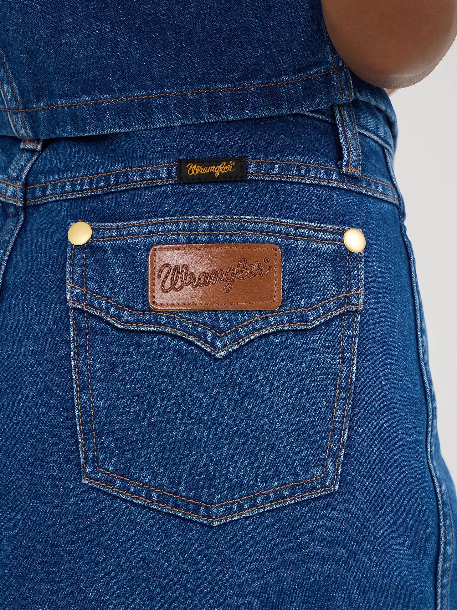 Wrangler® x Yellow Rose by Kendra Scott Denim Skirt | Women's SHORTS & SKIRTS | Wrangler® Product Image