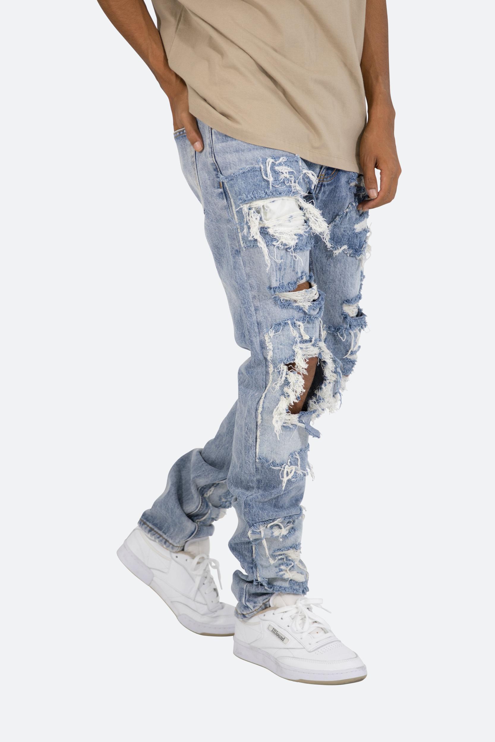 D295 Straight Denim - Blue Product Image