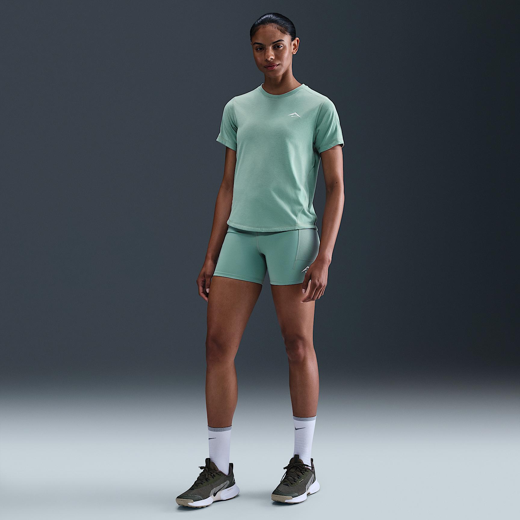 Nike Womens Trail Dri-FIT Short-Sleeve Running Top | HJ2242-017 Product Image