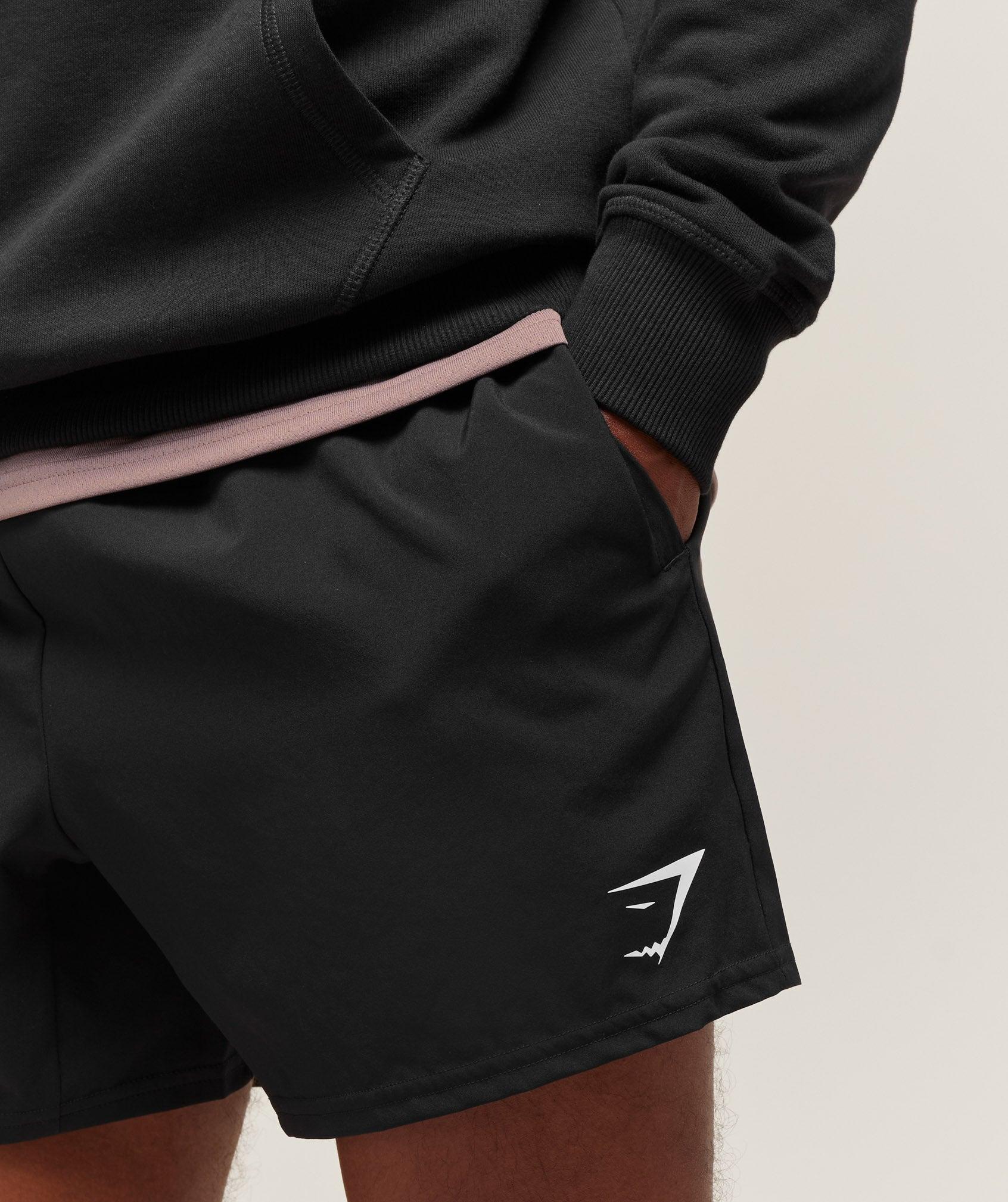 Gymshark Arrival 5" Shorts - Black Male Product Image