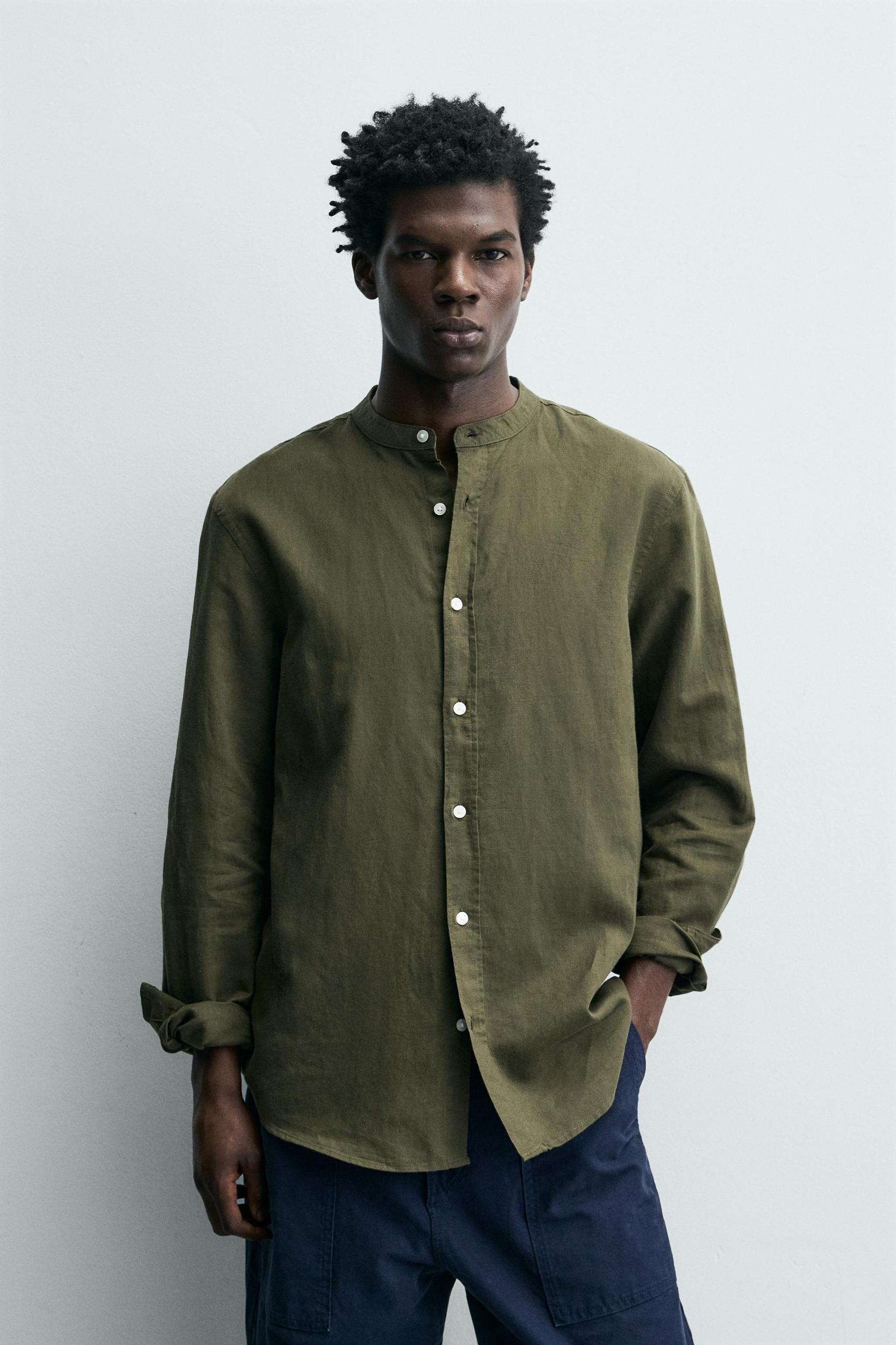 LINEN - COTTON SHIRT Product Image
