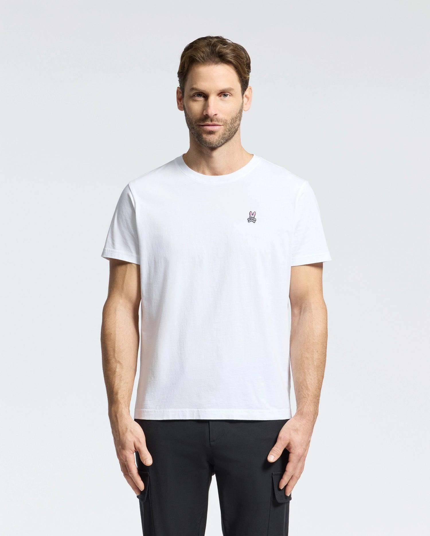 MENS CLASSIC CREW NECK TEE - B6U014CRPC Male Product Image