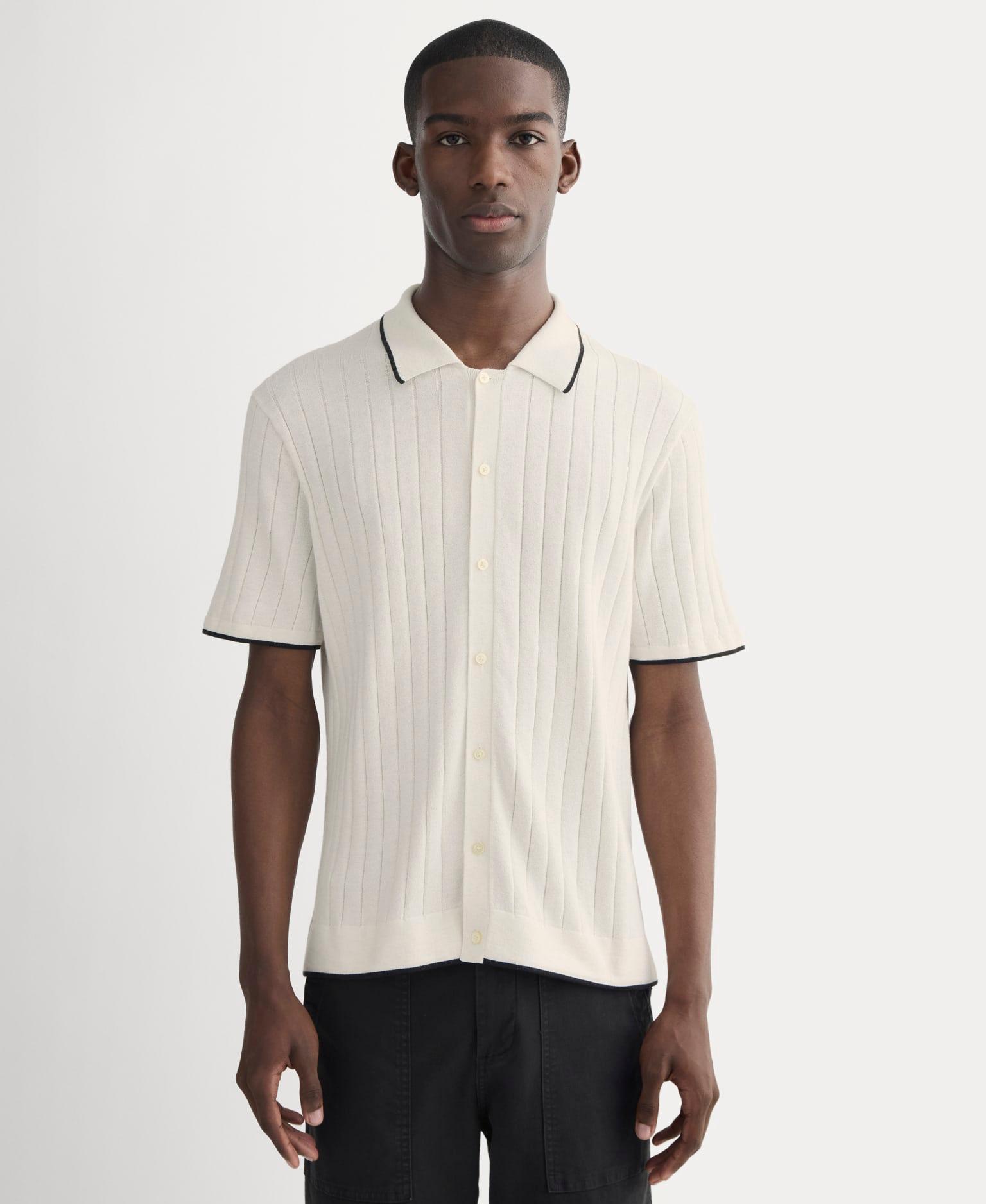 The No-Sweat Button-Down Polo Product Image