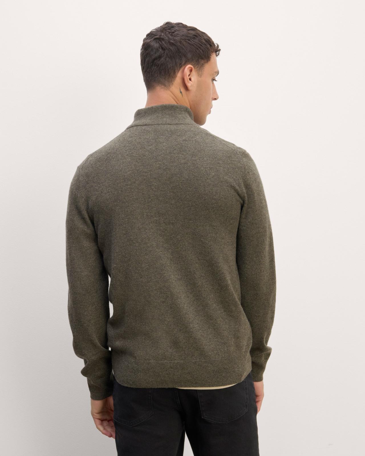 The Quarter-Zip in Cashmere Product Image