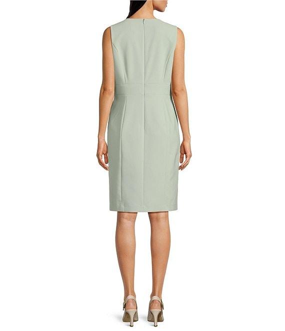 Anne Klein Urban Stretch Surplus Seaming Detail Sheath Dress Product Image