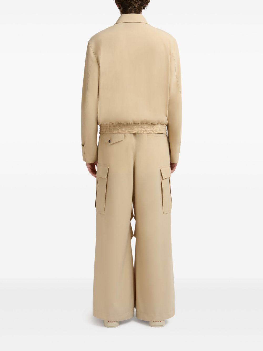 logo-embroidered jacket Product Image