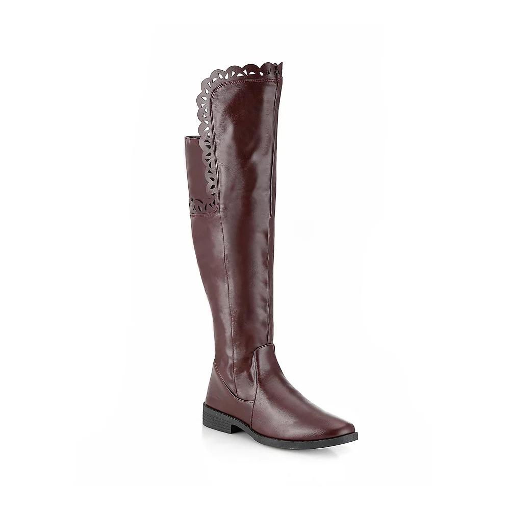 Henry Ferrera Charm-504 Women's Thigh-High Boots,  Product Image