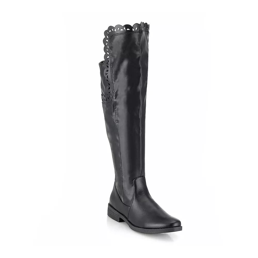 Henry Ferrera Charm-504 Women's Thigh-High Boots,  Product Image
