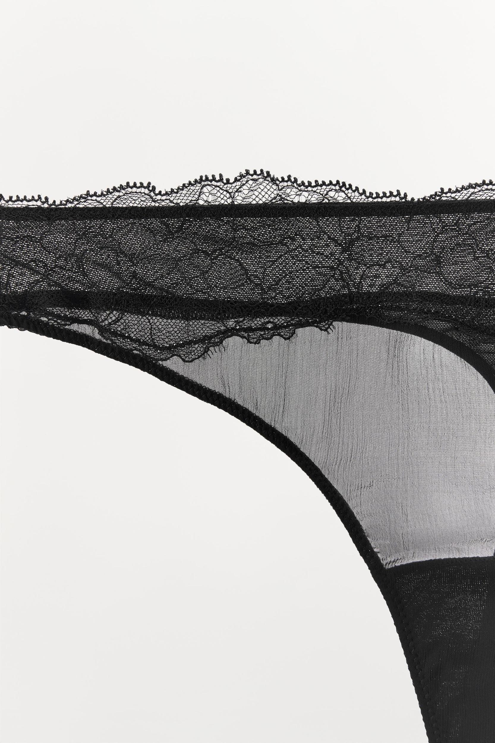 VISCOSE LACE THONG Product Image