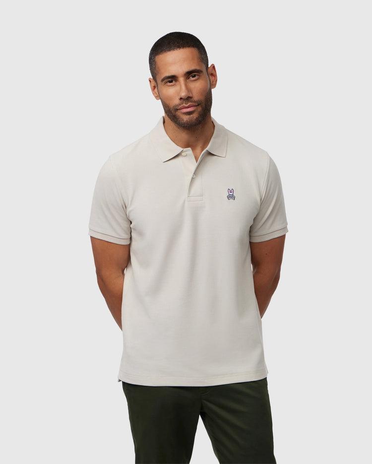 MENS CLASSIC PIQUE POLO SHIRT - B6K001B200 Product Image