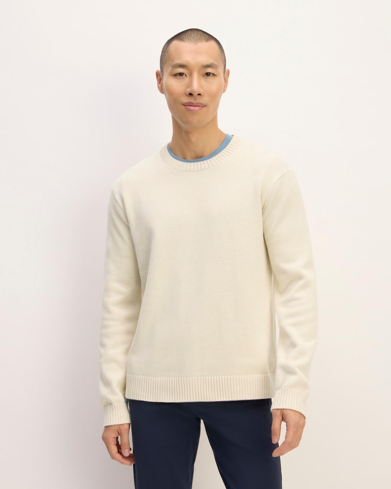 Mens Classic Sweater in Everyday Cotton by Everlane Product Image