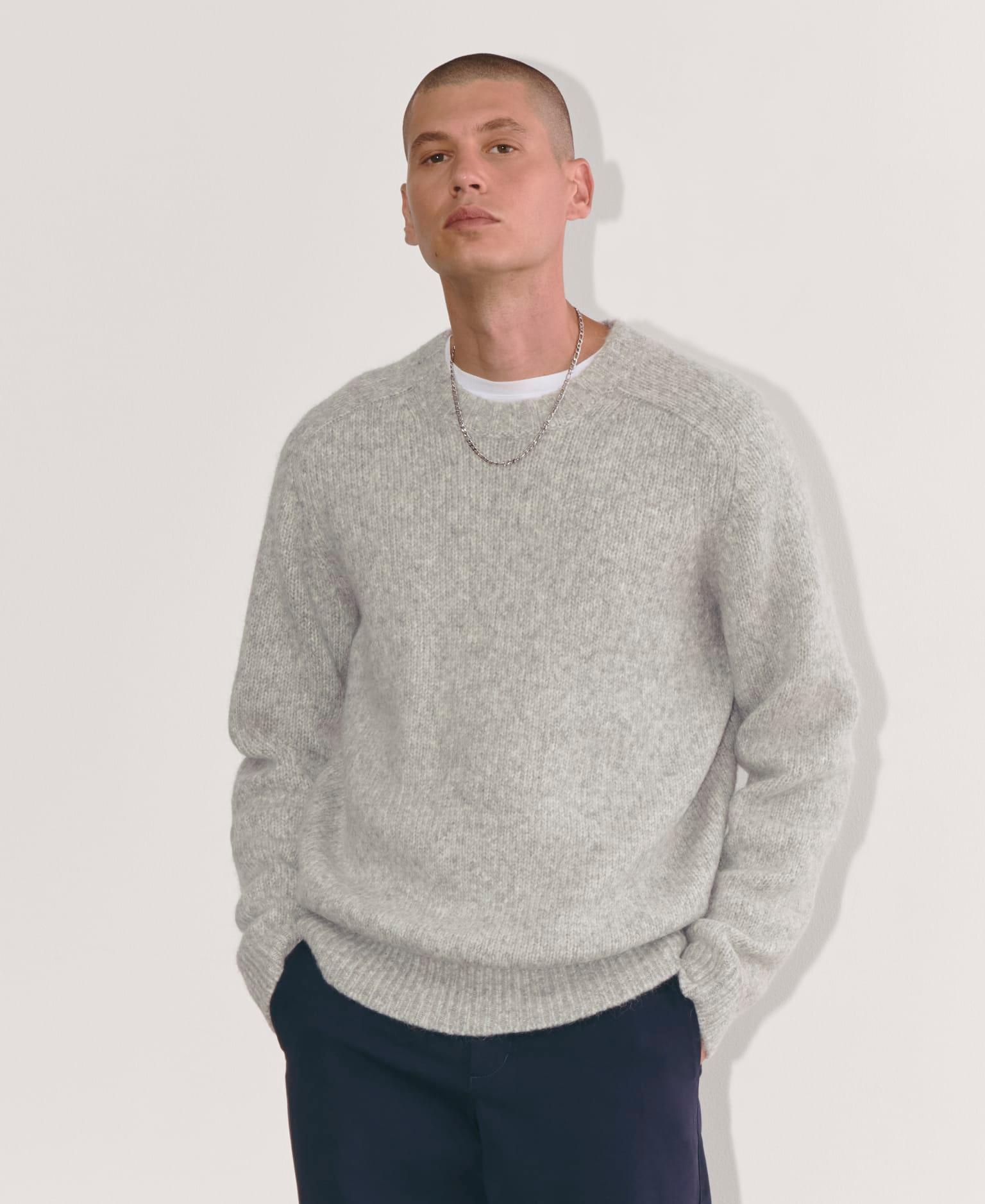 Mens Cloud Crewneck Sweater by Everlane Product Image