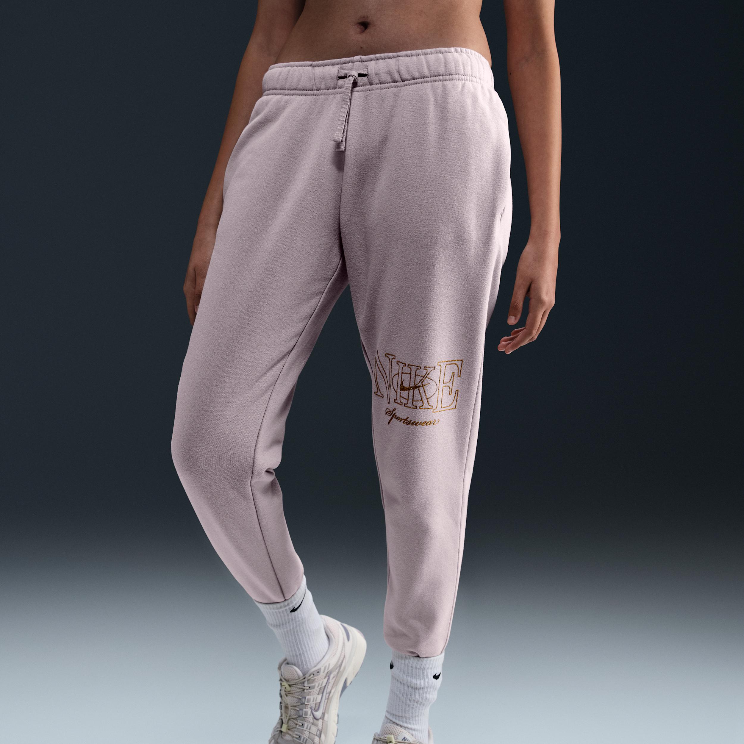 Women's Nike Sportswear Club Fleece Mid-Rise Jogger Pants Product Image