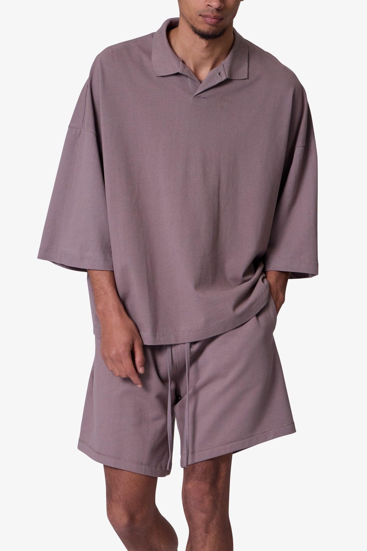 Every Day S/S Polo - Mauve Product Image