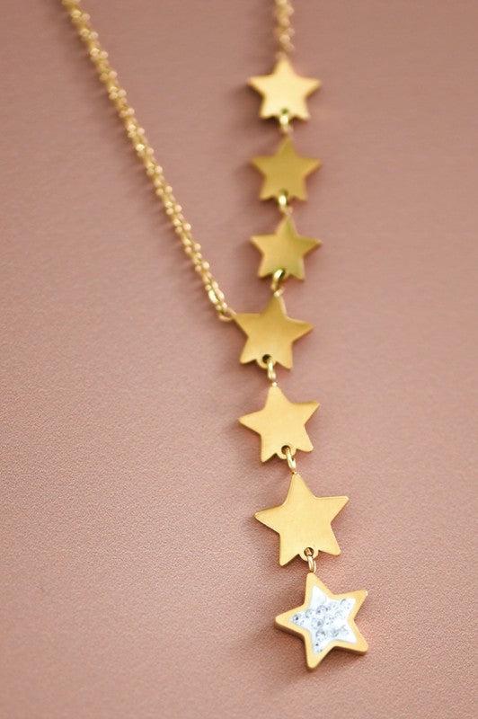 Star Lariat Necklace Product Image
