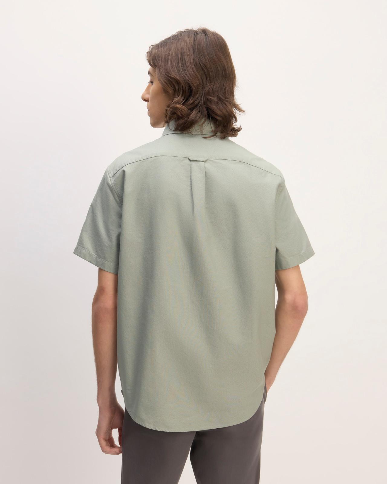 Mens Organic Short Sleeve Oxford Shirt by Everlane Product Image