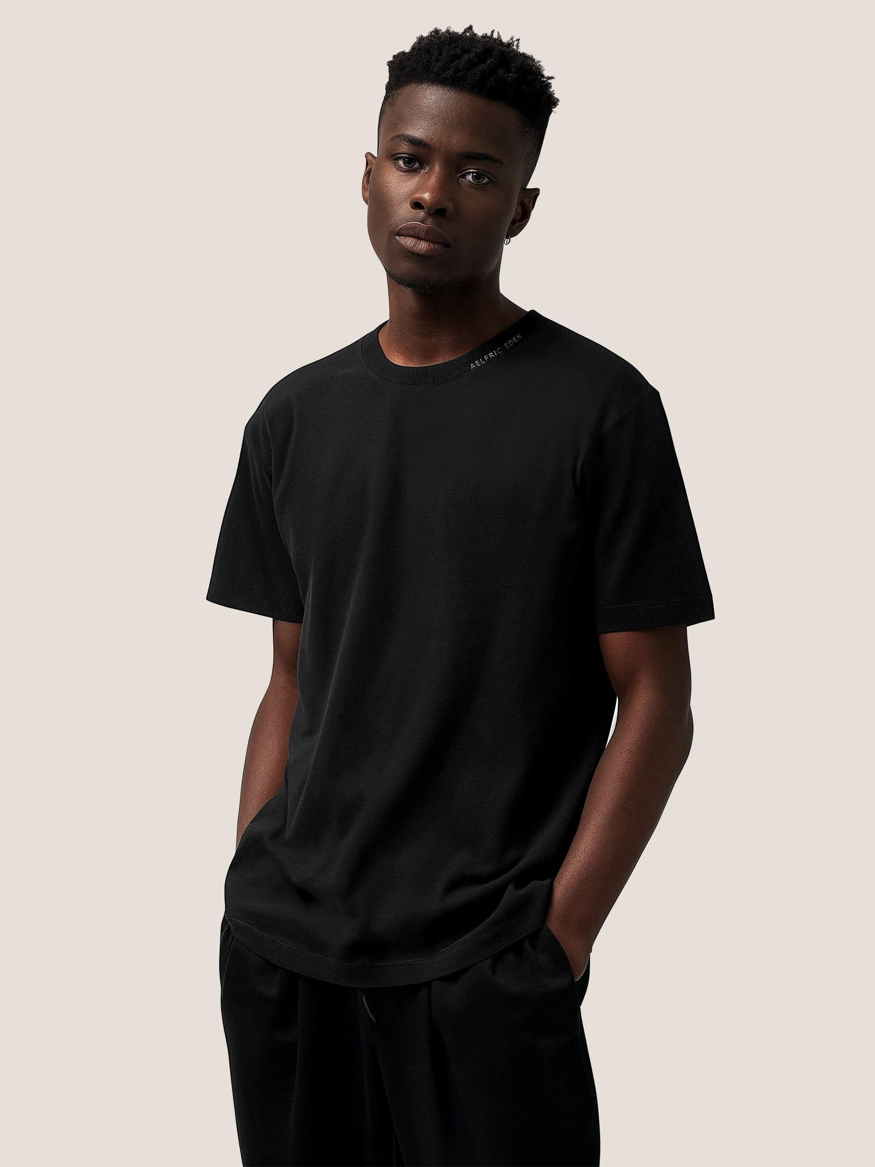Aelfric Eden Essential Cotton Drop Shoulder Tee Product Image