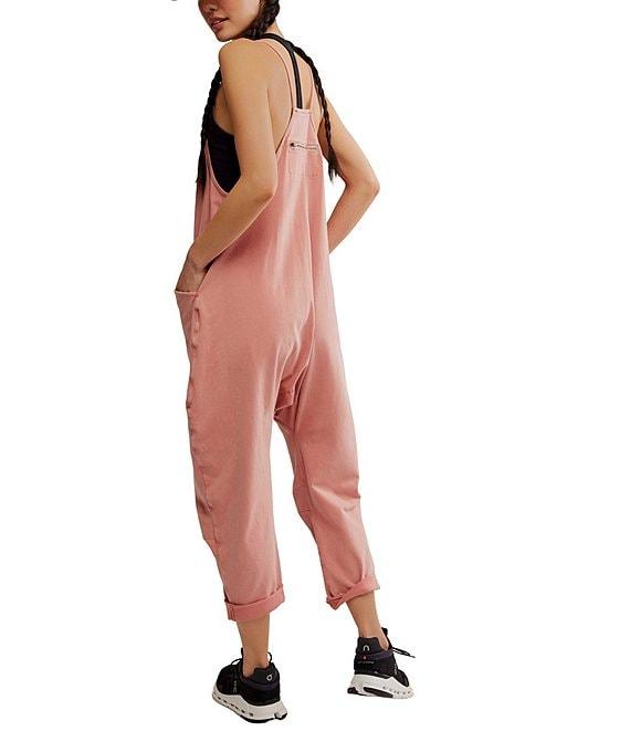 Free People FP Movement Sleeveless Scoop Neck Ankle Length Patch Pocket Hot Shot Onesie Product Image