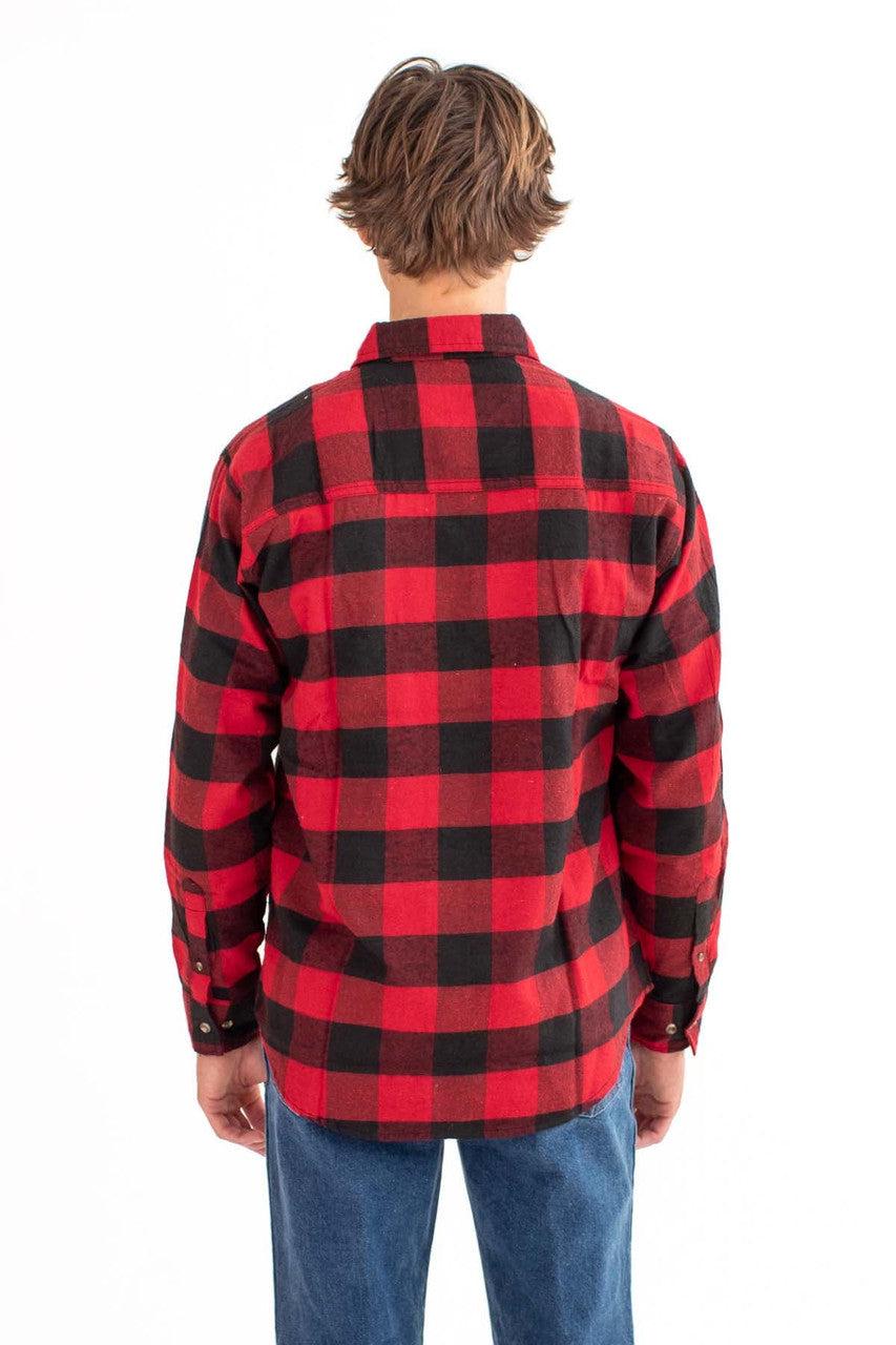 1 Pocket Buffalo Flannel Button Up Shirt Product Image
