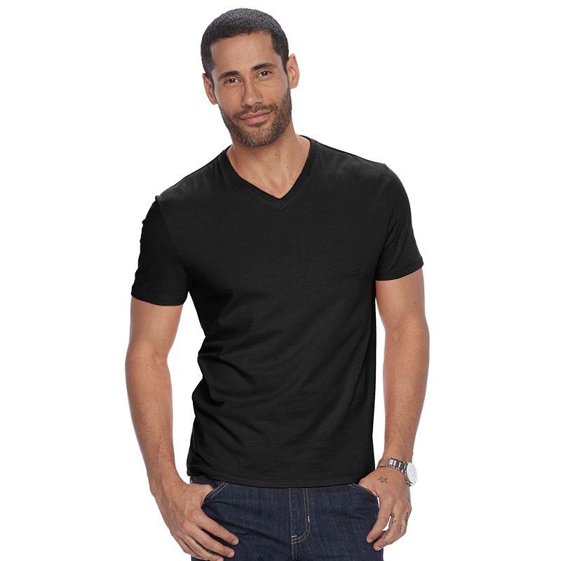 Men's Apt. 9® Premier Flex Short Sleeve V-Neck Tee,  Product Image