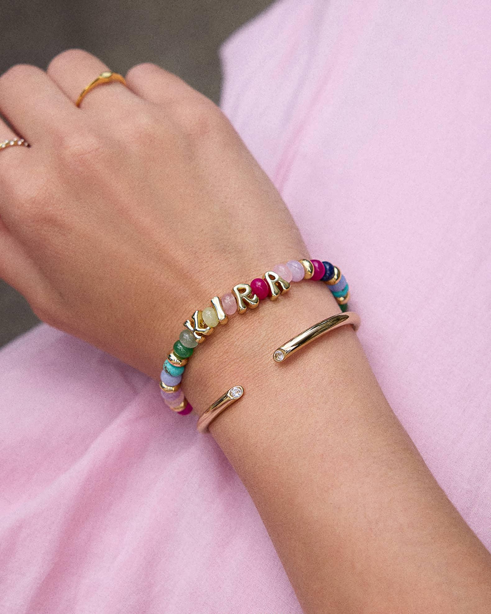 Semi Precious Custom Bubble Necklace Product Image