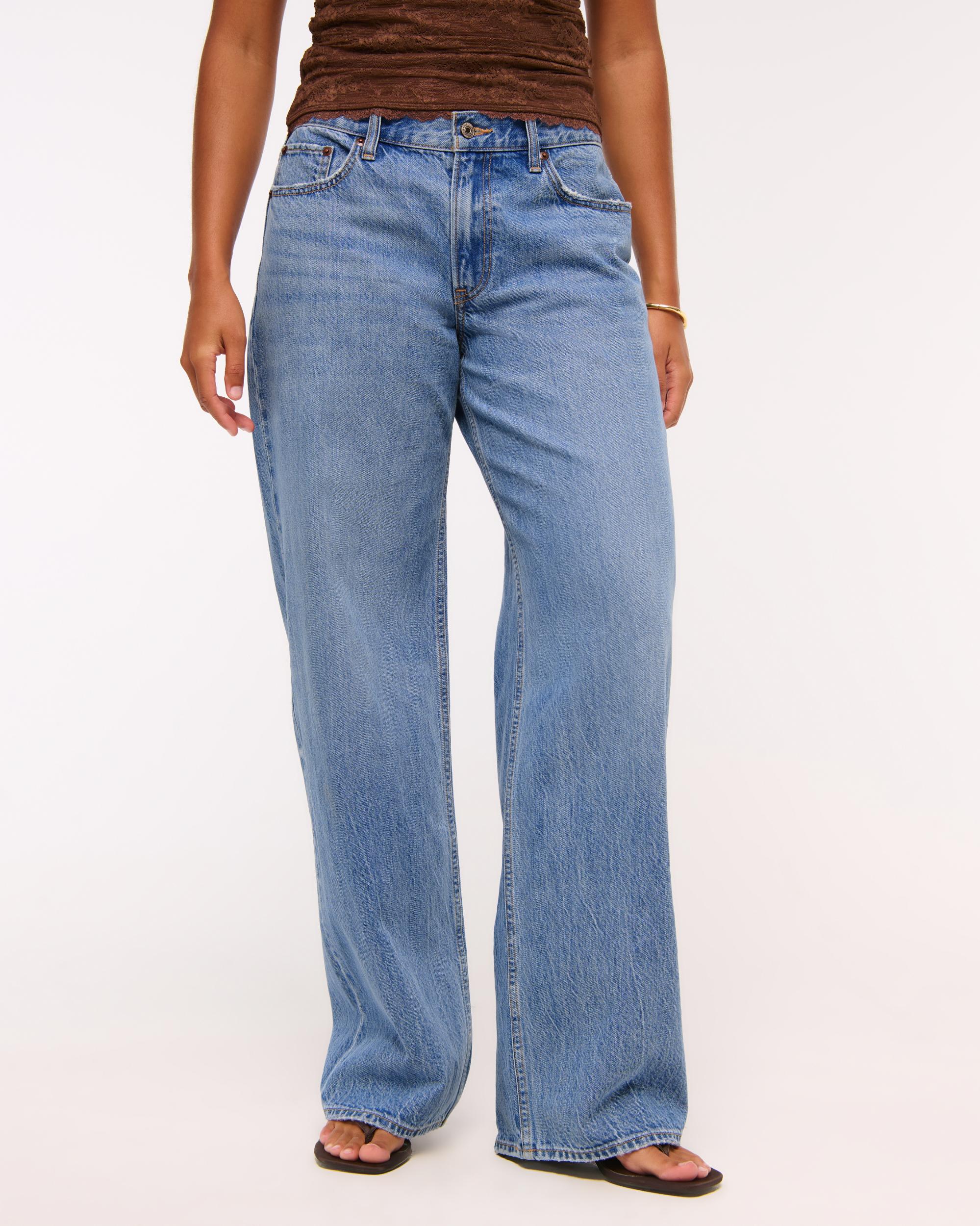 Curve Love Low Rise Ultra Loose Jean Product Image