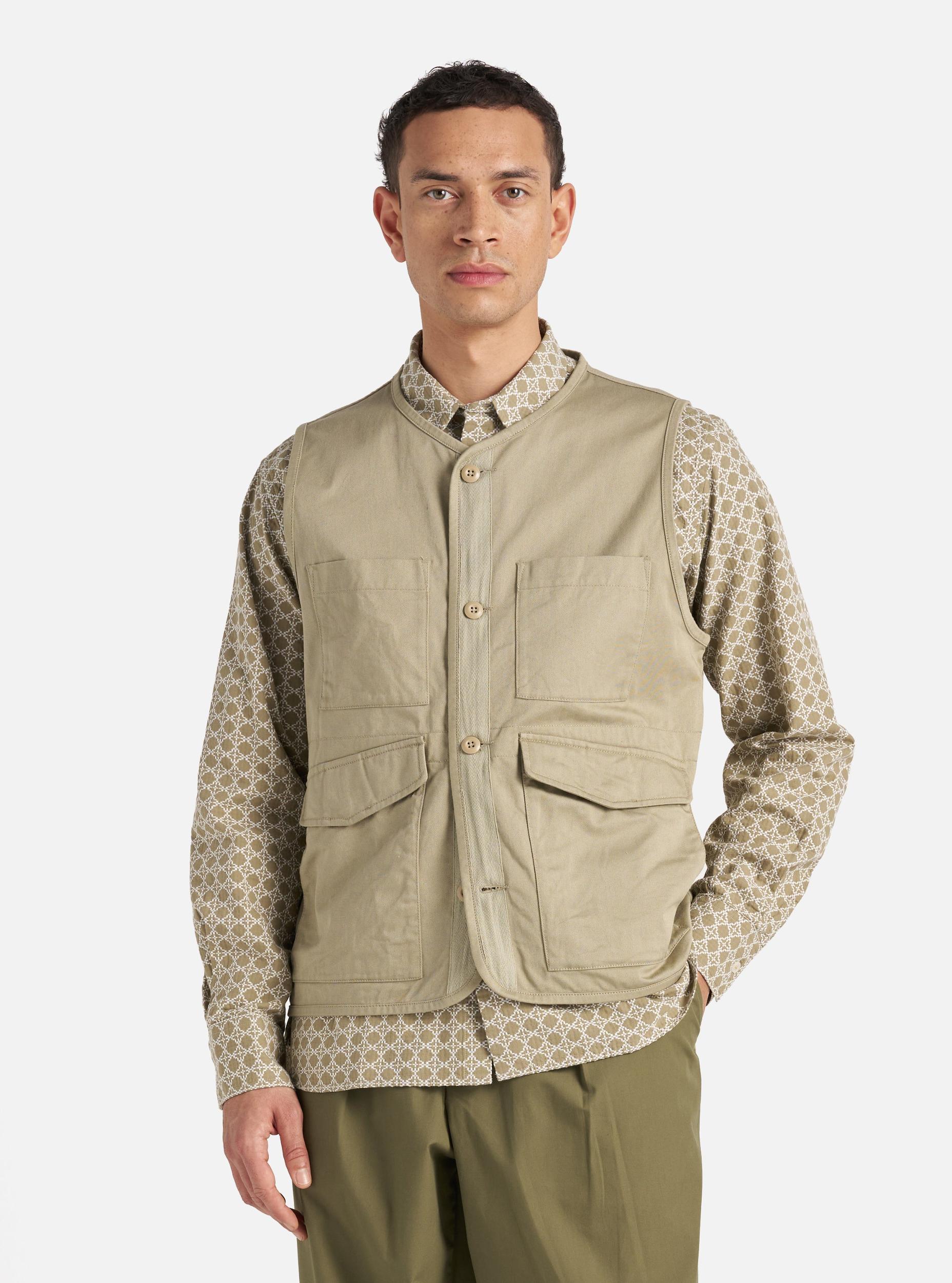 Stone Twill 4 Pocket Gilet Product Image
