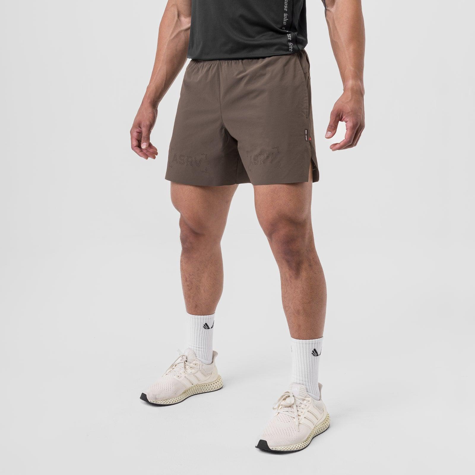 0737. Ripstop 6" Perforated Short - Olive Male Product Image