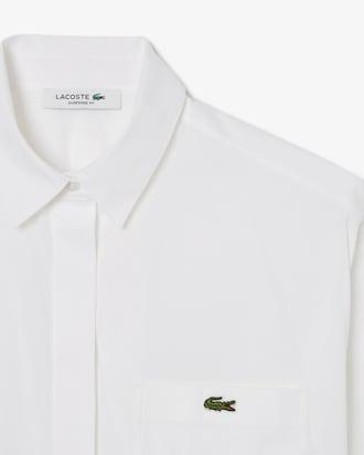 Oversized Adjustable Poplin Shirt Product Image