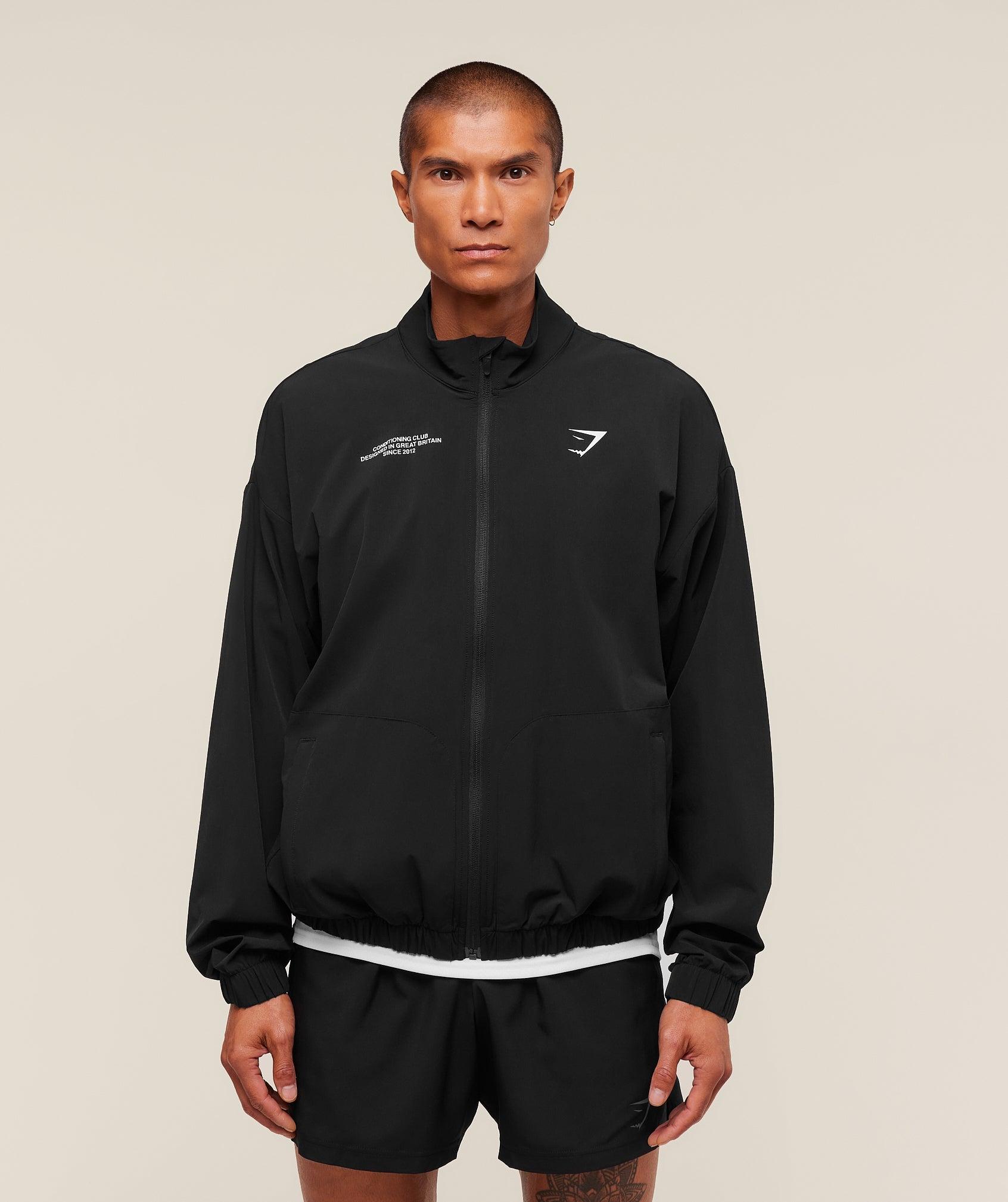 Gymshark Conditioning Club Track Jacket - Black Male Product Image