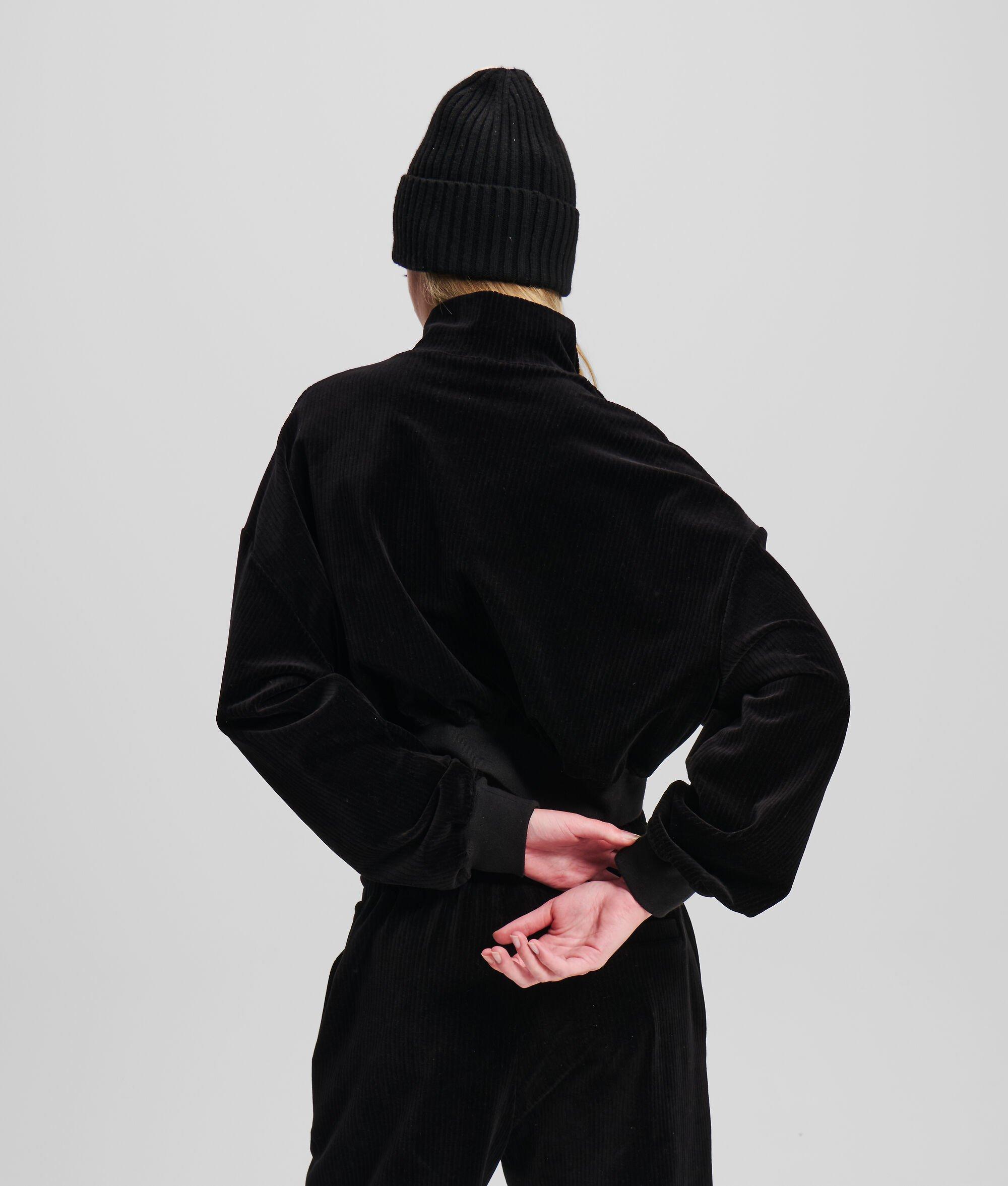 CORDUROY HALF-ZIP SWEATSHIRT Product Image