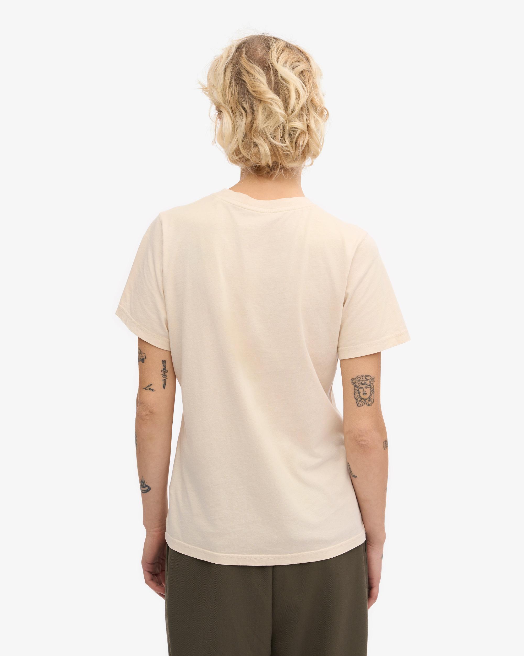 Women Light Organic Tee - Ivory White Product Image