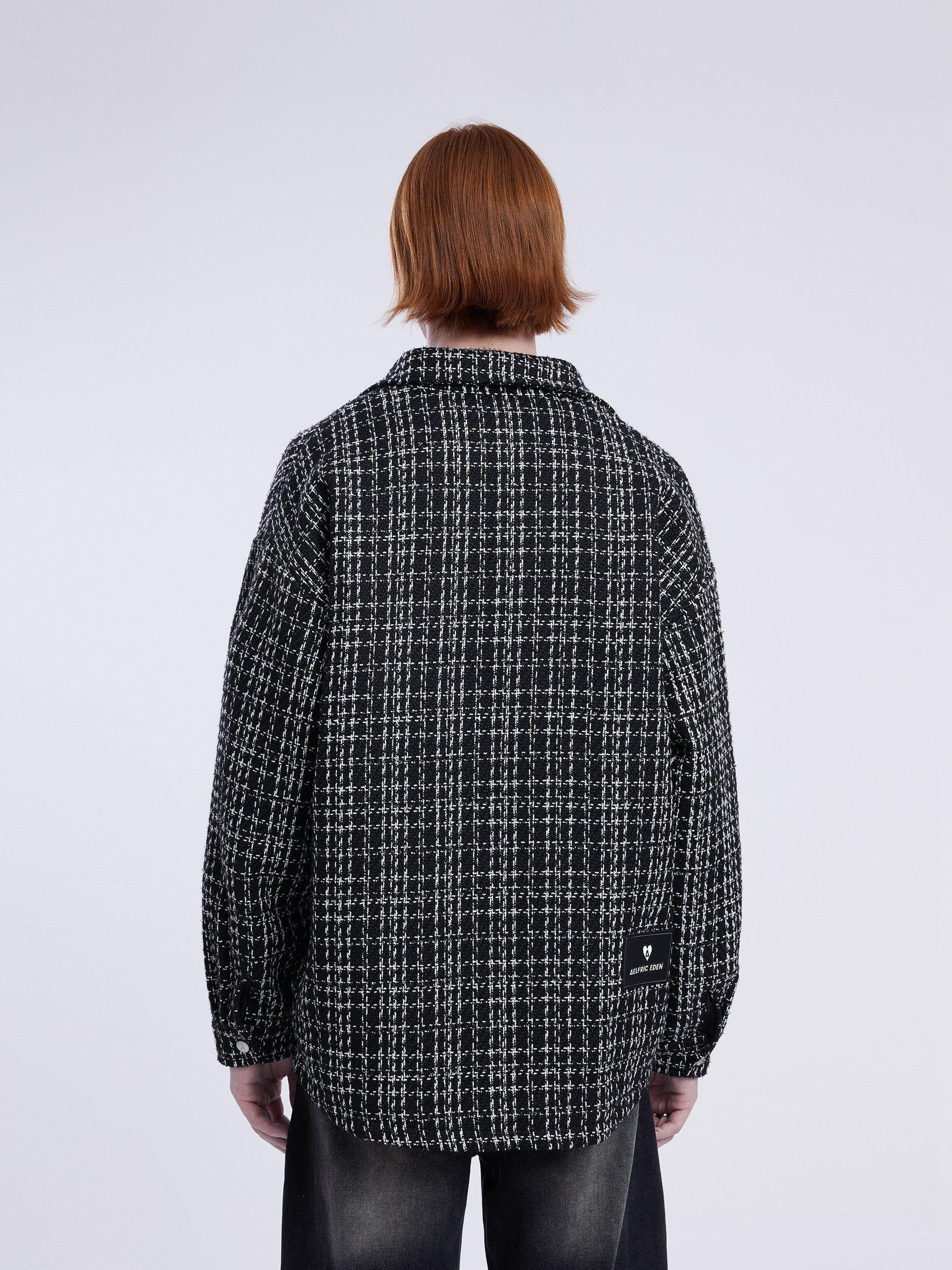 City Of Love Vintage Plaid Jacket Product Image